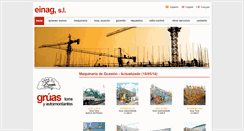 Desktop Screenshot of einag.com